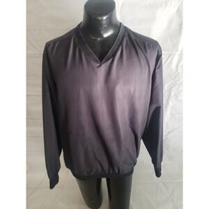 Nike Golf Men's Pullover; Dark Gray Long Sleeve Golf - L